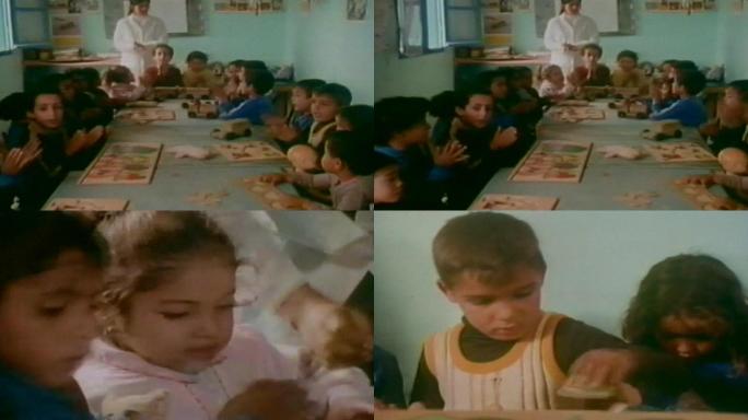 非洲突尼斯学前班幼儿园儿童