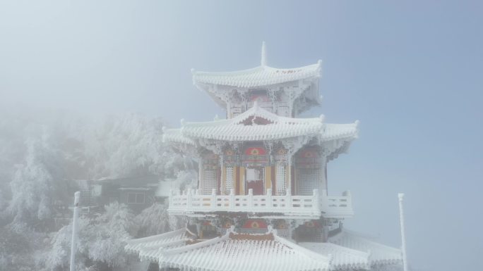 亭子雪中亭子玉皇阁白云山雪