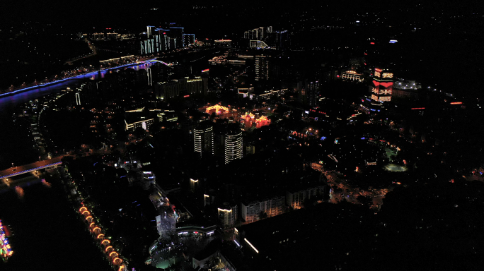【4K】攀枝花米易县夜景航拍