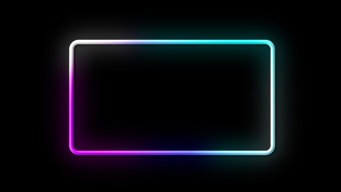 彩色视频框（带透明通道）
