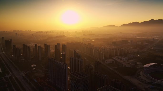 八里湖大桥航拍