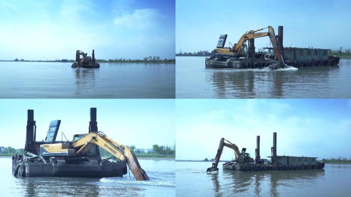 河道清淤河道清理清淤船水质净化水质修复