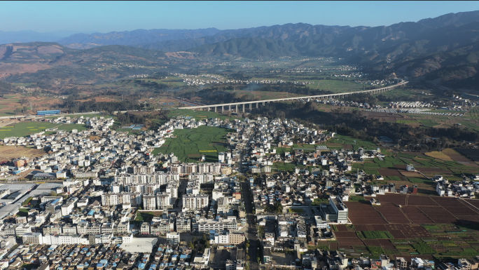 【4K】丽江市永胜县大景航拍