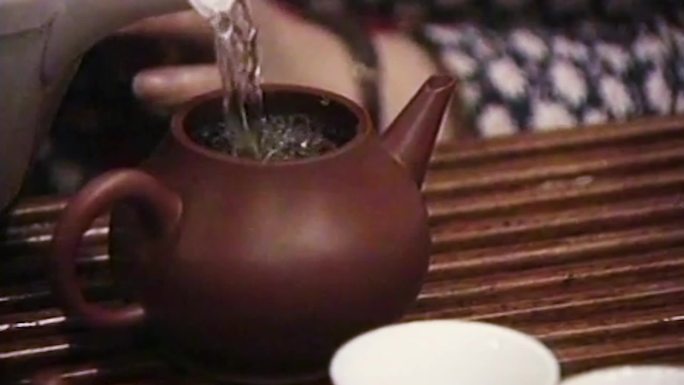 90年代茶馆京剧茶文化茶铺