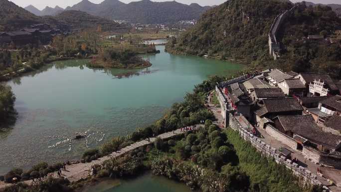 贵州青岩古镇城门茶马古道