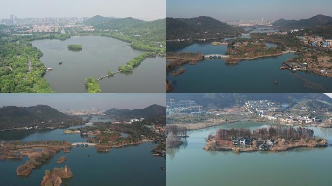 杭州湘湖航拍合集