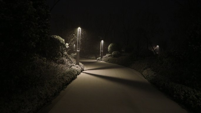 小区雪景（2K）