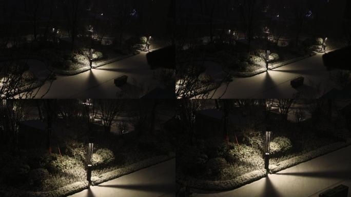 小区窗外雪景（2K）