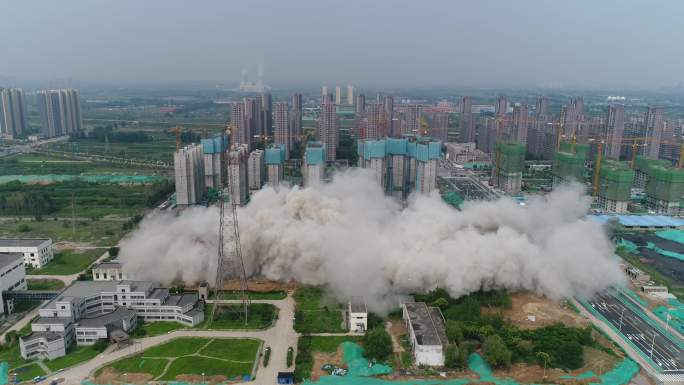 唐山西郊热电厂爆破