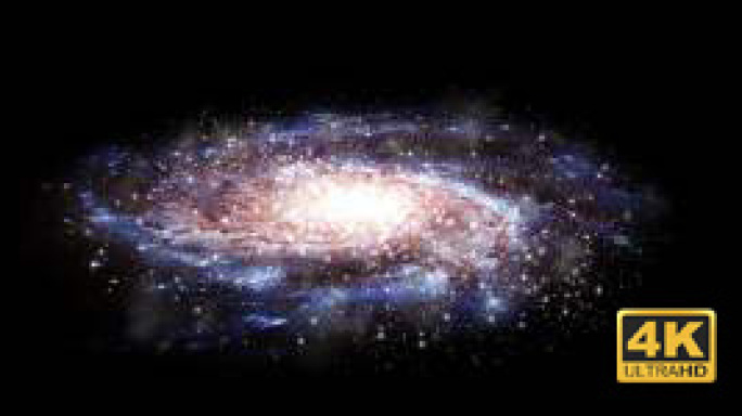 Galaxy银河系粒子星云4k