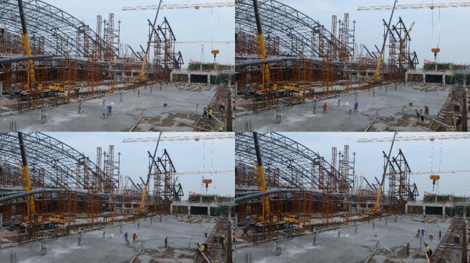 建筑工地施工延时