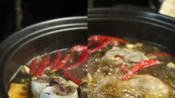 麻辣火锅汤底骨头汤螺蛳粉汤