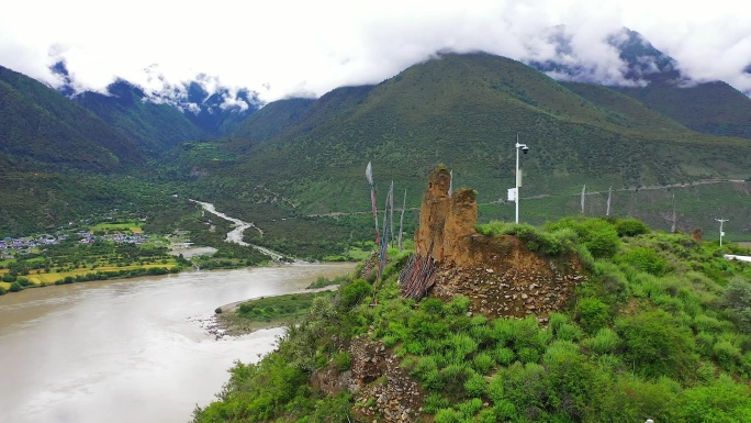 西藏林芝雅鲁藏布江大峡谷大渡卡4k