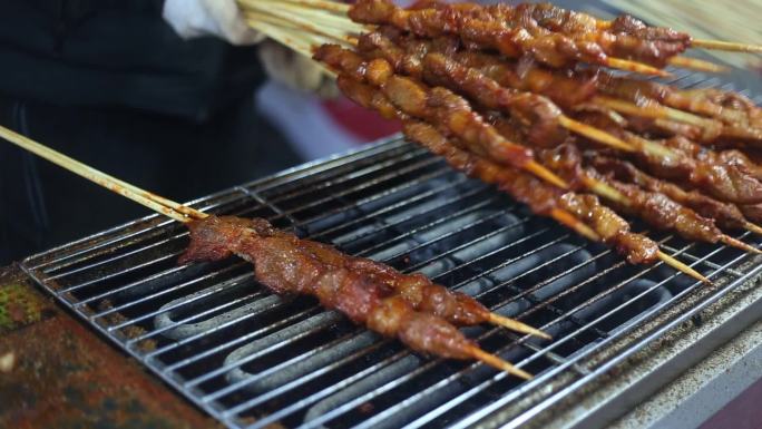 烤肉，烧烤，羊肉串