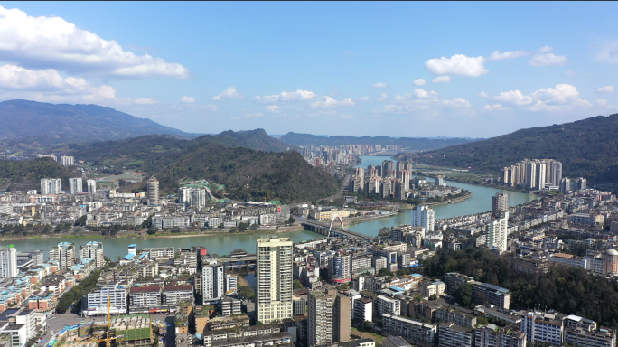 【4K】四川雅安雨城区