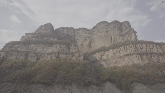 【4K延时】太行山大峡谷风景