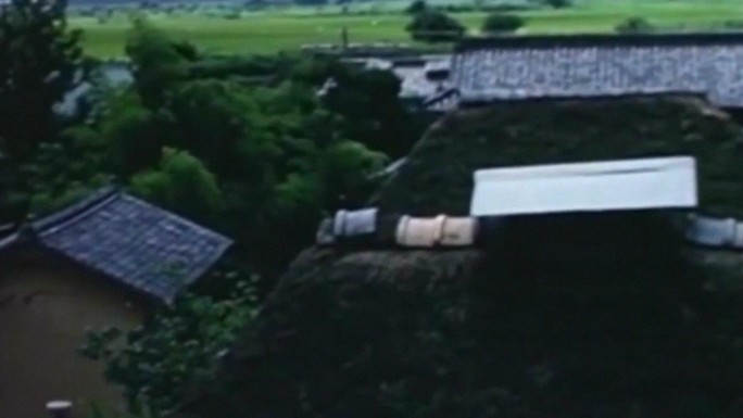 日本山村古建筑农民生活