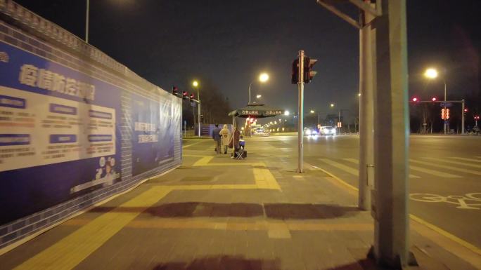 [4K]夜晚街道动态延时