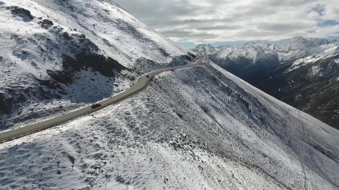 巴朗山四姑娘山雪山高原4K