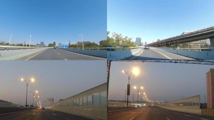 杭州城市汽车行驶主观视角