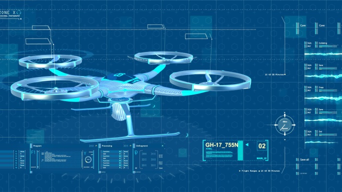 科技研发界面hud