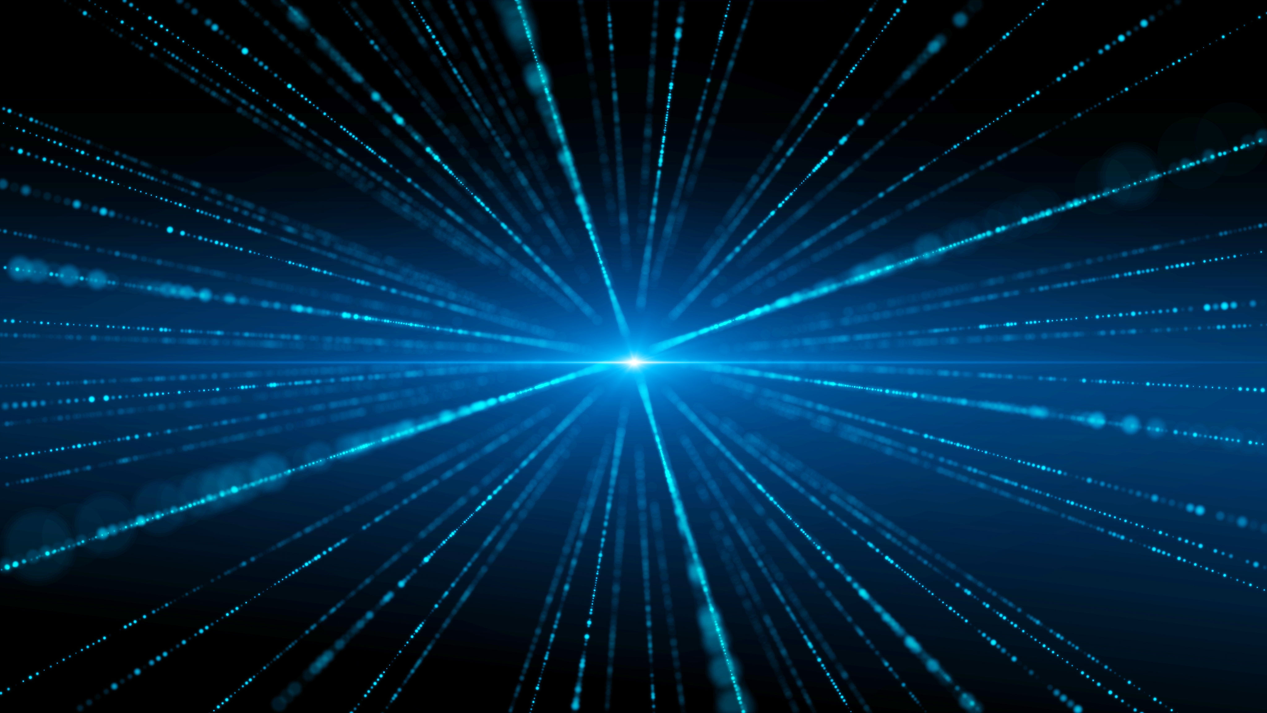 4k粒子线条线框科技感三维空间穿梭背景_4096x2304_高清视频素材下载