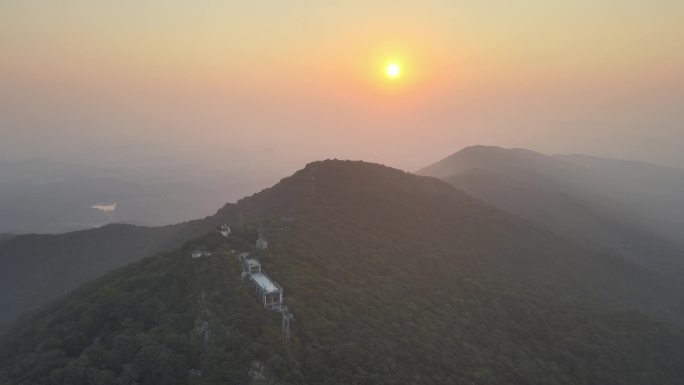 南京紫金山头陀岭日出