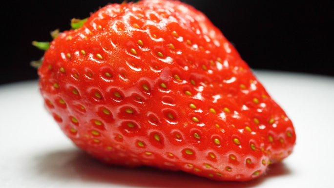 草莓水果特写