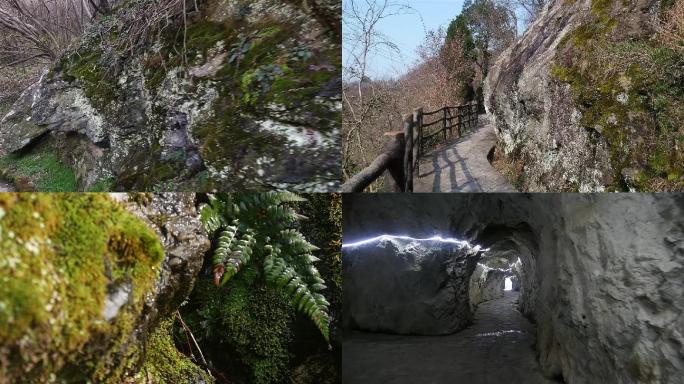 景区山体石头地质