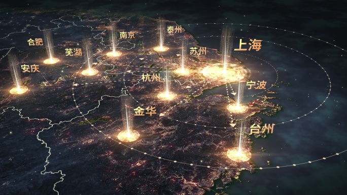 【原创】4K长三角大气区位