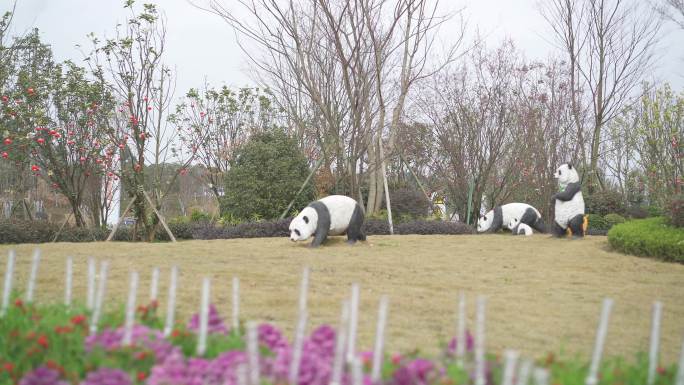 春节小区环境