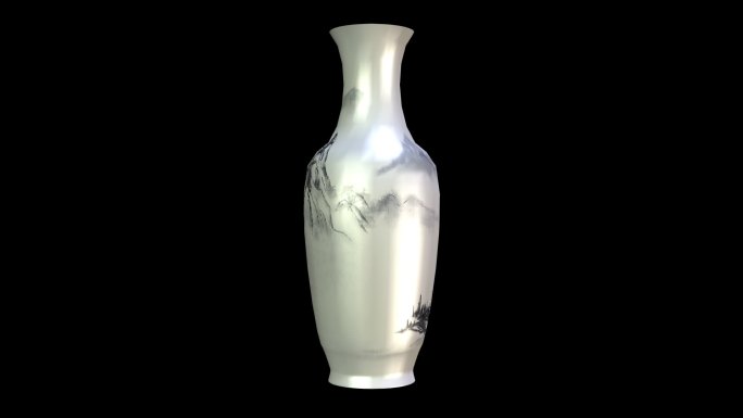 旋转的花瓶透明素材20