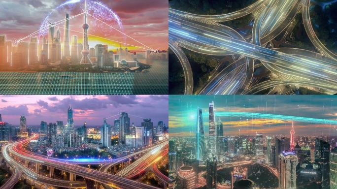 4K科技上海-智慧城市-科技片头