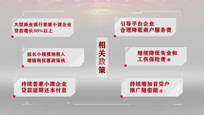 AE开会科技标题模版