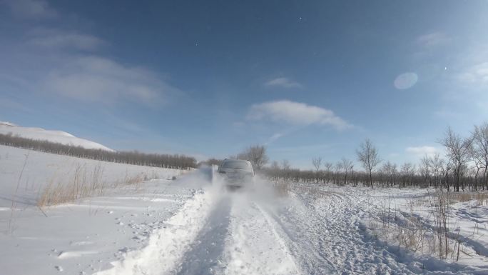 雪地行车-4K