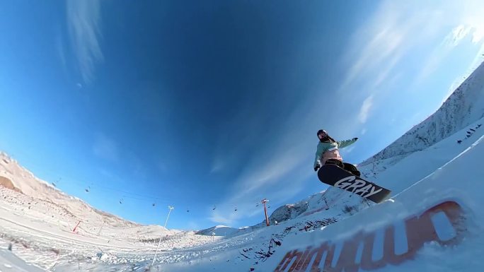 滑雪极限运动宣传片