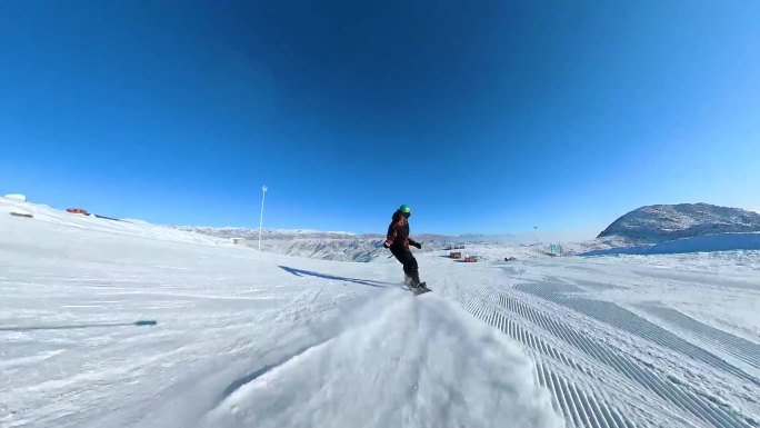 滑雪运动极限运动高清剪辑成片