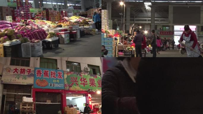 义乌副食品市场菜市场水果蔬菜