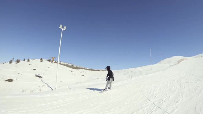 滑雪运动极限运动高清剪辑成片