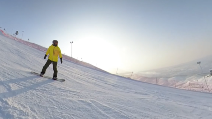 滑雪运动极限运动高清剪辑成片