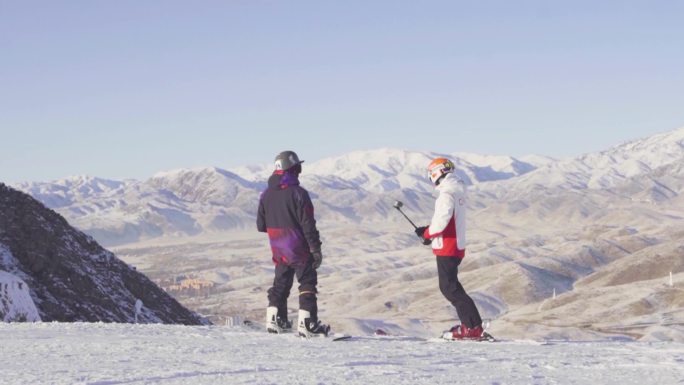 滑雪极限运动宣传片