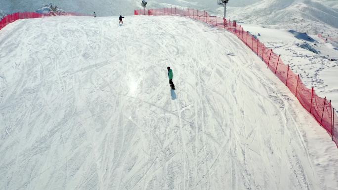 滑雪运动极限运动高清剪辑成片