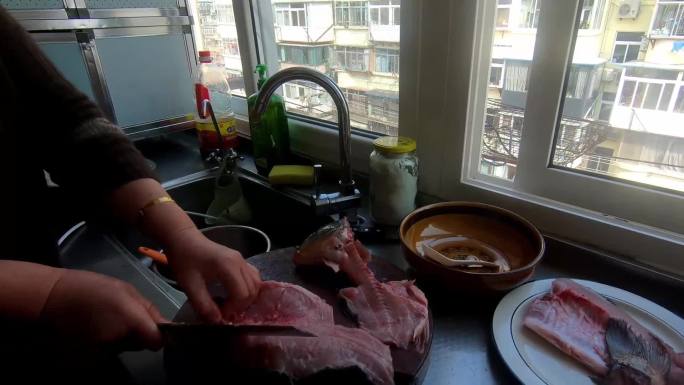 家庭家常做菜松鼠鱼鲁菜（一）实况记录