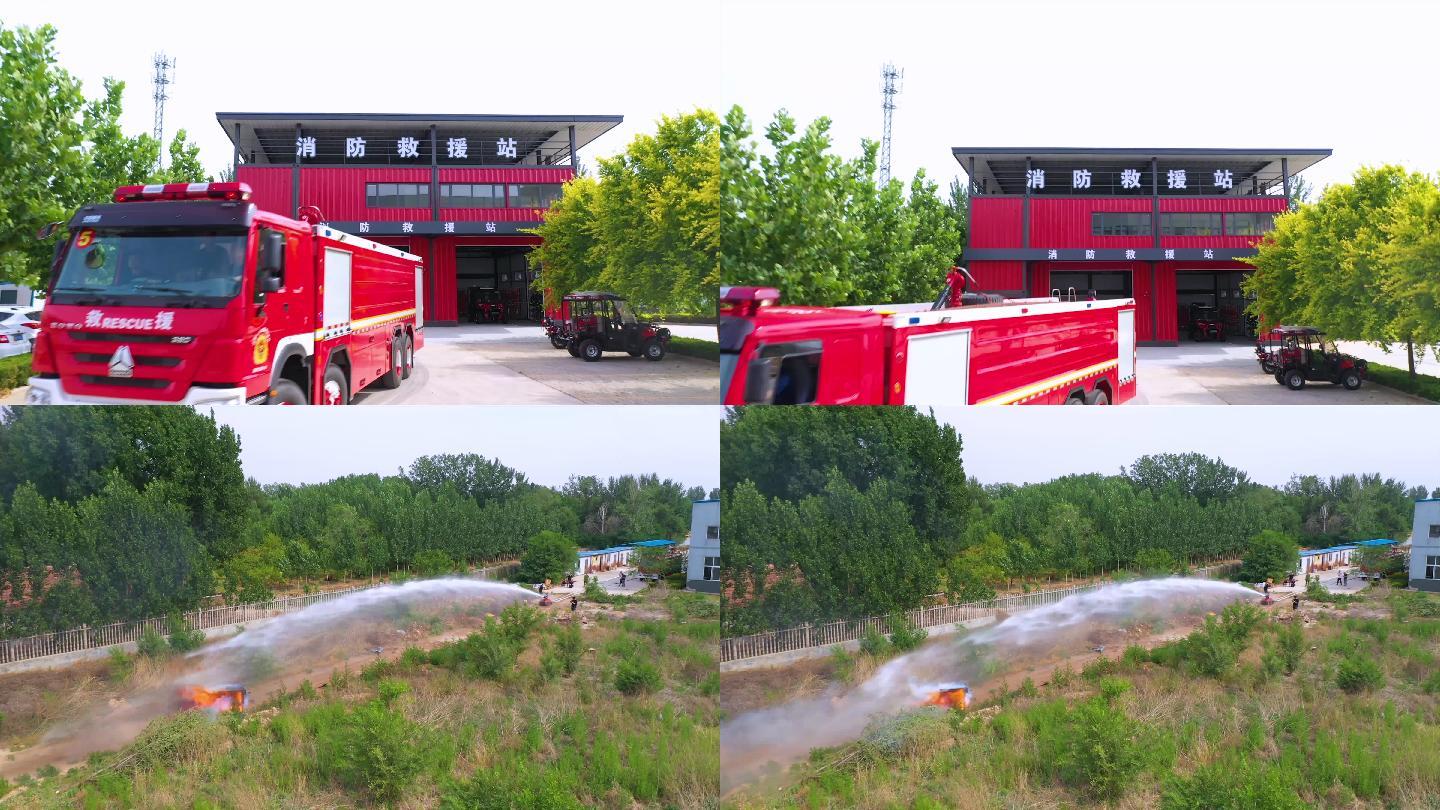 军工生产消防挖掘机