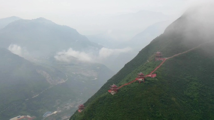 背风山航拍