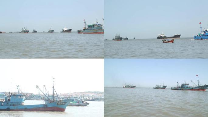 威海港口渔船