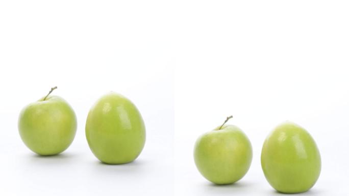 【正版素材】青枣白背景竖屏竖移