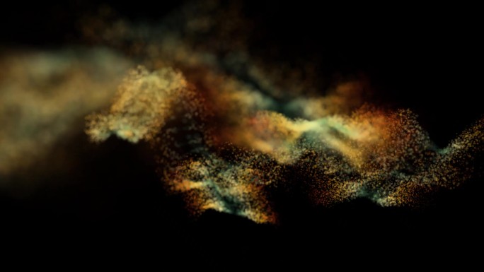 抽象粒子云背景