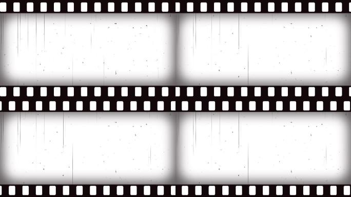 4K老电影胶片效果-带通道无缝循环