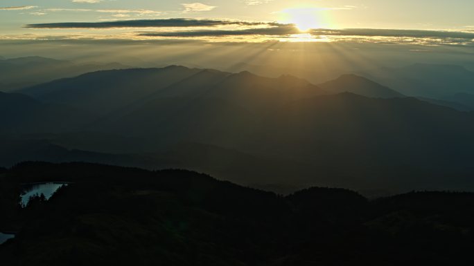 峨眉山 4k日出